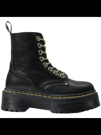 Dr Martens 1460 Vegan Jadon Round Toe Smooth Leather Black