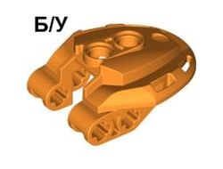 ! Б/У - Bionicle Shoulder Armor, Matoro Mahri, Orange (57544 / 4505606) - Б/У