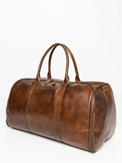 Кожаный портплед / дорожная сумка Goffredo 
Premium brown (арт. 4045-63)