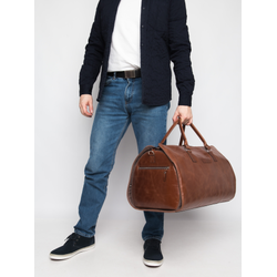 Портплед + дорожная сумка (2 в 1) Palermo Premium 
cognac (арт. 4038-53)