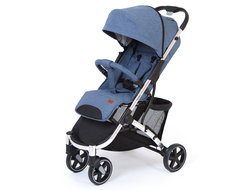 Коляска прогулочная Nuovita Snello Plus Denim Джинсовый