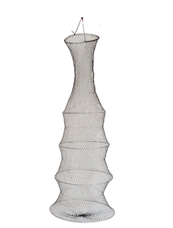 Садок капрон 45см, кольца 4+1 тросс