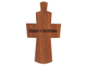 Крест Православный, дерево-серебрение, 22