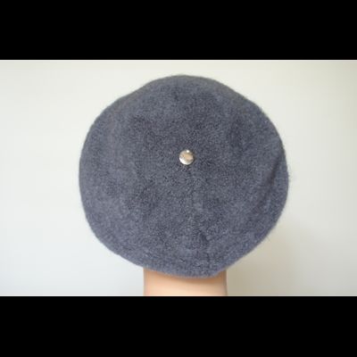 Темно - серый женский берет из мохера Vizio Италия 6945 B