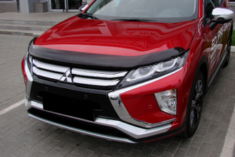 Дефлектор капота Mitsubishi Eclipse Cross, 17-, темный, шт