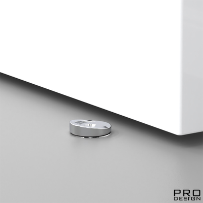 Упор Armadillo (Армадилло) дверной скрытый MAX INOX