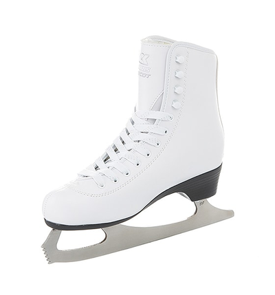 Фигурные коньки СК PARIS LUX tricot с подсветкой