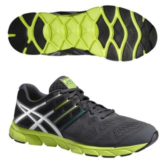 Кроссовки ASICS GEL-EVATION серый/серебристый/салатовый  T539N-7893 (Размеры: 8)