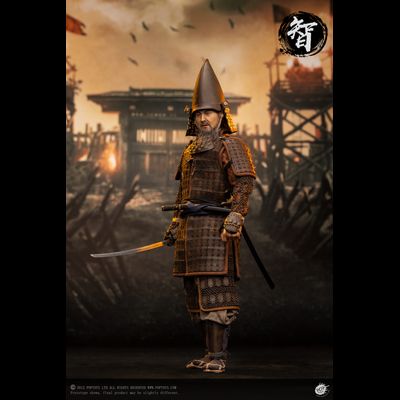 Воин клана Кацумото с веером ("Последний самурай") - КОЛЛЕКЦИОННАЯ ФИГУРКА 1/6 scale Ashigaru Trio Second Bomb Zhi Ashigaru (EX046) - POPTOYS