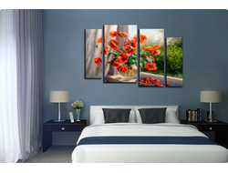 МОДУЛЬНЫЕ КАРТИНЫ «ЦВЕТЫ»