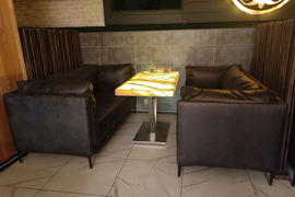 Завершили диваны для сети кальянных «Мята»