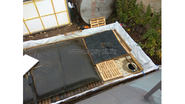 Очистка оборотной воды от примесей промышленного предприятия в геотубах МИАТУБА