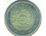 Эстония 2 Евро 2012 года