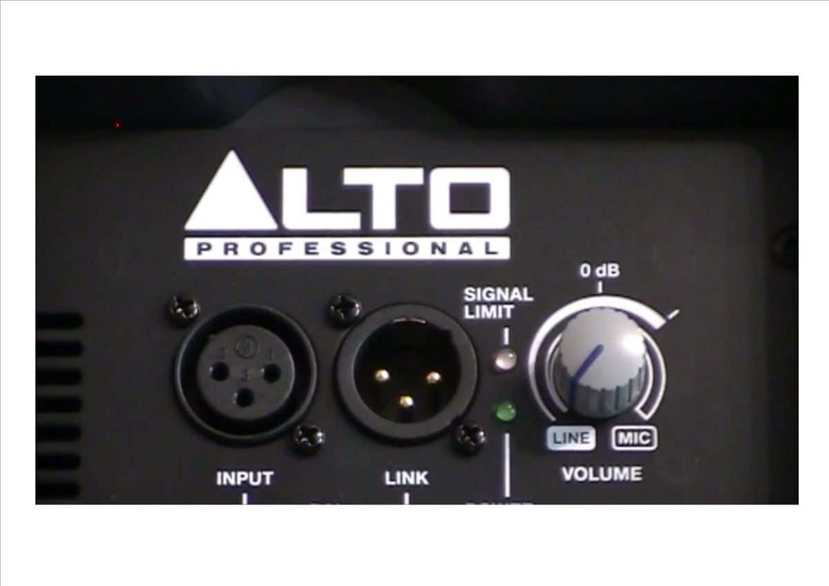 Задняя панель ALTO TX210