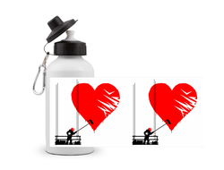 Спортивная бутылка для влюбленных, на 14 февраля №10