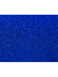 Фоамиран Глиттерный, лист 20х30 см, цвет синий