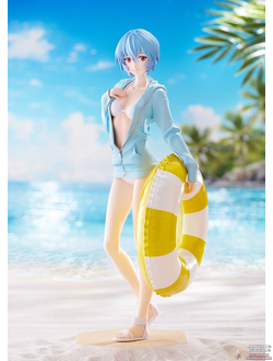 Фигурка Рей Аянами (Ayanami Rei L Beach Queens, Pop Up Parade)