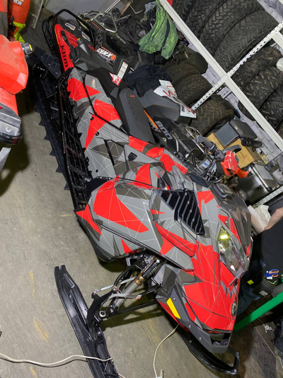 Наклейки на снегоход GEN4 G4 SKI DOO Turbo Expert 2022-2024 #2360-1