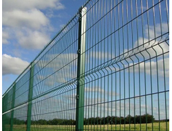 3D ограждение пруток 6мм в полимерном покрытии | ГОРЗАБОР