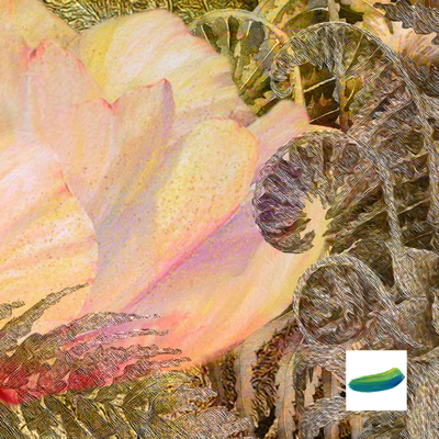 Постер на стену  «Лесной цветок»  из коллекции «Цветы»