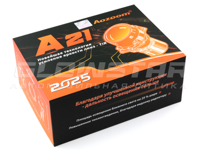 Билед модули Aozoom A21 2025 3.0 дюйма, 2 чипа, 5500K, 12V, 65W/73W, крепление 3R