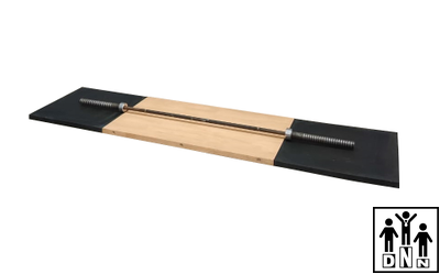 Помост для становой тяги компактный 2740х720х40, Амортизаторы: 720*720*40 DNN