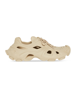 Balenciaga WOMEN'S HD LACE-UP TRAINERS IN NUDE бежевы женские