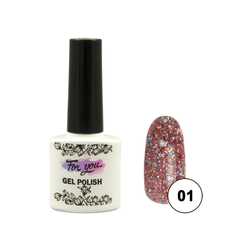 Гель-лак FOR YOU Magic Crystal № 01