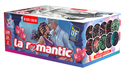 Батарея салютов ЛЯ РОМАНТИК (1" / 126 залпов)