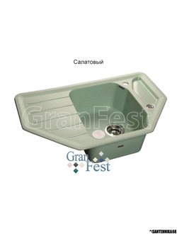 Керамическая мойка GRANFEST GF-C800E