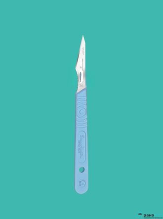 Скальпели Сванн-Мортон №26 (нержавеющая сталь)