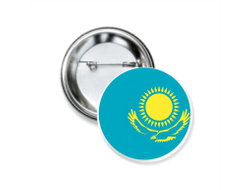 Значок закатной Казахстан