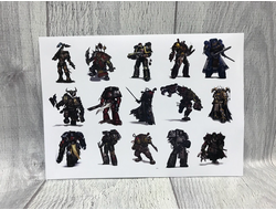 Стикеры Warhammer 40000 №1