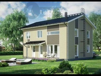 ДЖ-22 ЖИЛОЙ ДОМ: ГАБАРИТНЫЕ РАЗМЕРЫ: (11,2 Х 8М) 2 ЭТАЖА, ОБЩАЯ ПЛОЩАДЬ: 185М²