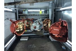 Зеркальные объемные фигуры