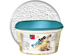 Штукатурка декоративная акрилатная премиум-класса BAUMIT PuraTop Белая база Шуба 2 мм 25 кг