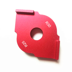 Шаблон для скругления углов фрезером (комплект из 3ех шт.)