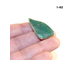 Авантюрин натуральный (галтовка) зеленый №1-62: 6,0г - 33*19*6мм