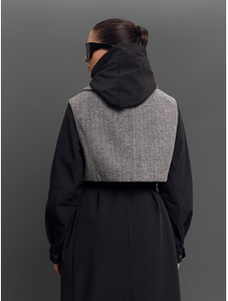 Плащ B-Color-UP-Tree Черный