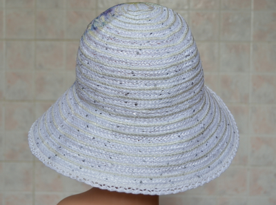 Vizio Италия 5751 FF2 шляпа с рисунком белая