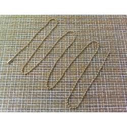 Цепочка с шариками 2,3 мм 66 см 26" золотистый