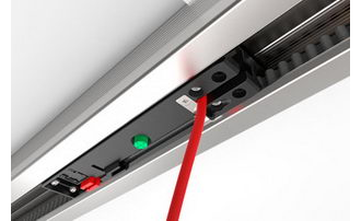 Комплект автоматики для гаражных ворот LEVIGATO-1000F KIT ALUTECH, до 16 м.кв., до 2,4 м. Скоростной