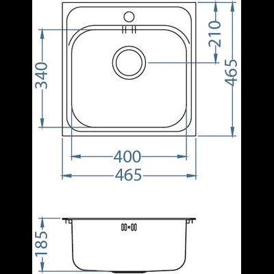 Мойка Alveus Basic 140