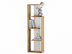 СТЕЛЛАЖ БЕЙСИК 1(крафт, белый), 434*1403*250