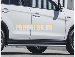 Защита порогов Mitsubishi ASX