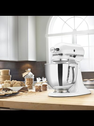 Планетарный Миксер KitchenAid ARTISAN 4.8л., белый, 5KSM175PSEWH