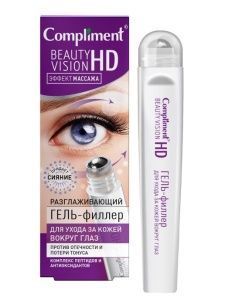 Compliment Beauty Vision HD Разглаживающий Гель-филлер для ухода за кожей вокруг глаз, 11мл
