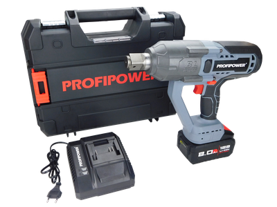 Аккумуляторный бесщеточный ударный гайковерт PROFIPOWER T-2500N