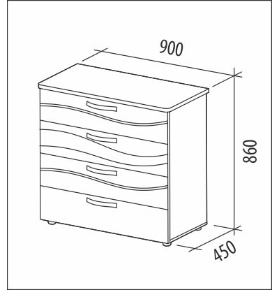 Комод «Соната 98.18»