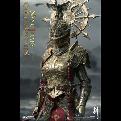 ПРЕДЗАКАЗ - Стражница святилища в золотом - Коллекционная фигурка 1/6 SWORDS OF CHAOS - GOLDEN TEMPLE GUARDIAN (BRASS EDITION) (SW002) - COOMODEL ?ЦЕНА: 43700 РУБ.?